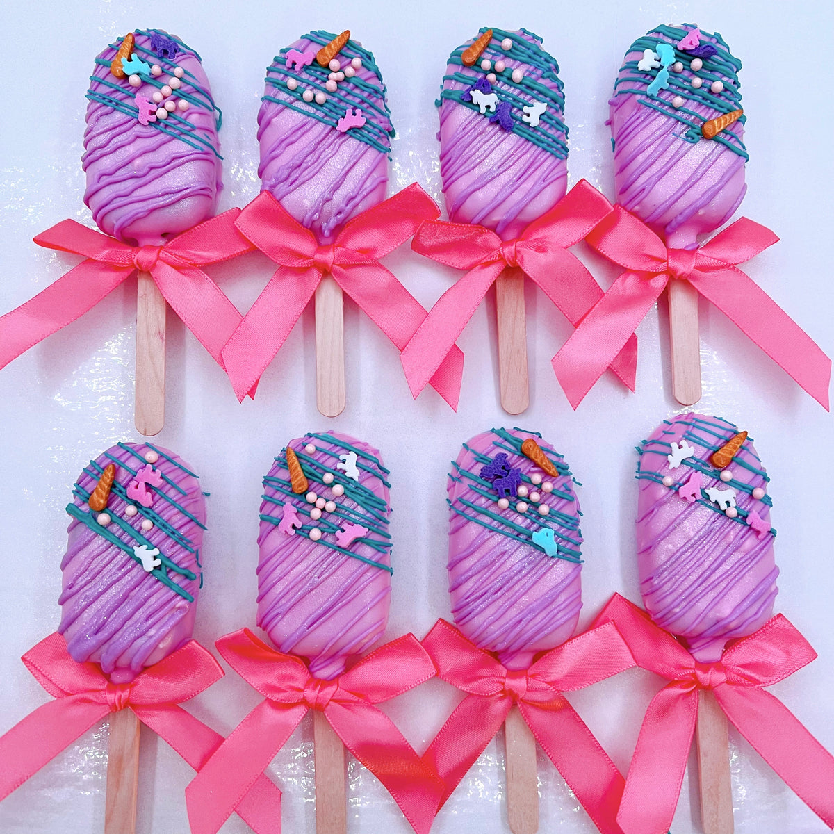 CakePop, Cakesicle and more on Instagram: Pretty cakesicles in sweet  pastels 🌸 All set in cute individual packaging 🥰 Thank you for the order.  . . #cakesicles #cake #cakedesign #cakedecorating #cakeart  #cakelover#chocolatelover #